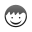 happy, Face DimGray icon