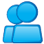 Users DeepSkyBlue icon