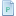 P, Attribute, document, Blue Icon
