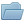 Folder, open, Blue, horizontal Icon