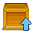 Box, Up DarkGoldenrod icon