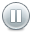 button, Pause DarkGray icon