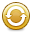 button, White, load Goldenrod icon