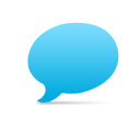 Chat DeepSkyBlue icon