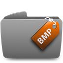Folder, Bmp Gray icon