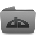 Deviantart, Folder DimGray icon