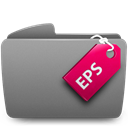 Folder, Eps Gray icon