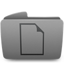documents, Folder Gray icon