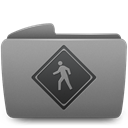 public, Folder Gray icon