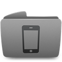 Mobile, Folder Gray icon