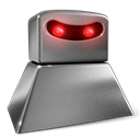 half, evil, Boxy, calculon Gray icon