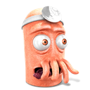 Dr. zoidberg, Futurama, john akselbo Black icon