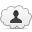user, Cloud, Man WhiteSmoke icon
