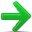 next, Arrow, right LimeGreen icon