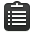 Cliboard, order DarkSlateGray icon