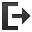out, Export, sign DarkSlateGray icon