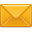 envelope, Email Goldenrod icon