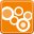 graphic, Design DarkOrange icon