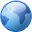 earth, world SteelBlue icon