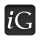 Logo, square, igooglr DarkSlateGray icon