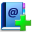 Add, Addressbook MidnightBlue icon