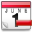 Calendar, delete Gainsboro icon