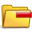 Minus, Folder, delete, Closed SandyBrown icon