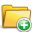 Closed, Add, Folder SandyBrown icon