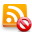 Rss, delete Orange icon