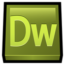 dreamweaver, adobe OliveDrab icon