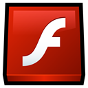 adobe, player, Flash, red Firebrick icon