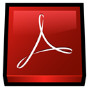 reader, adobe Firebrick icon