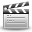 film, movie, movieclip DarkGray icon