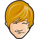 Boy, Man, matthew, user, head, Avatar DarkGoldenrod icon