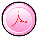 adobe, Acrobat Pink icon