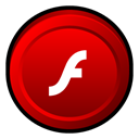 adobe, Cs, paper, Flash DarkRed icon