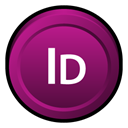 adobe, Cs, Indesign Purple icon
