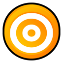player, Vlc, media Orange icon