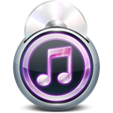 music, itunes Black icon