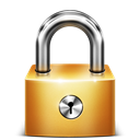 secure, locked, Lock, privacy Black icon