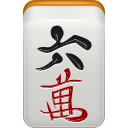 Man, mahjong, Dragon LightGray icon