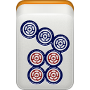 mahjong, pin LightGray icon