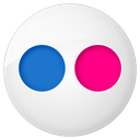 flickr, Social, button WhiteSmoke icon