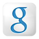 google, Social, Box, White Gainsboro icon