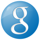 google, Blue, Social, button SteelBlue icon
