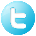 button, twitter, Social, Blue, round MediumTurquoise icon