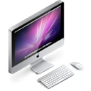 Imac, mac, Apple, Computer Black icon
