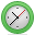 Clock SeaGreen icon