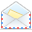 mail, envelope GhostWhite icon