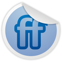 Friendfeed LightSteelBlue icon